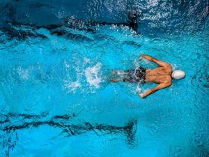 Swimming in Olympic Pool